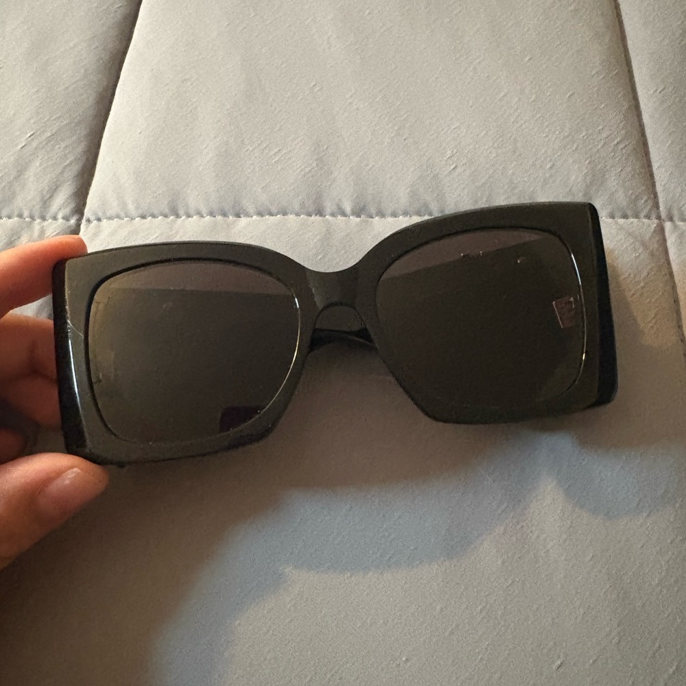 Ysl Yves saint laurent blaze Black Square Sunglasses